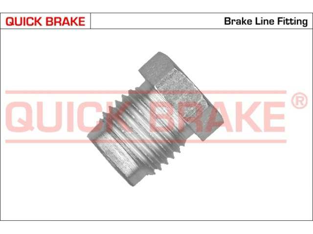 QUICK BRAKE Überwurfschraube 311433 10 Stück / Packung.
Länge [mm]: 17, Bohrung-O [mm]: 6, Gewindemaß: 1/2"x20UNF, Gewindeart: mit Außengewinde, Schlüsselweite: 13