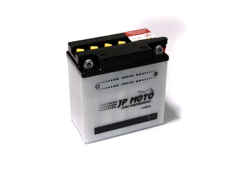 JP MOTO Battery 129747 12 V. 9 Ah. left +. Packed next to the electrolyte! Attention! Pursuant to Regulation 2019/1148, the European Union can only purchase the product as a vehicle repair workshop under Regulation (EU) 2019/1148.