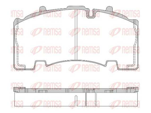 REMSA Bremsbelag für Scheibenbremsen (LKW) 10224756 Bremssystem: Knorr SB 4309T, 4 PCs/Pack
Einbauseite: Hinterachse, Länge [mm]: 210,5, Dicke/Stärke [mm]: 30, Höhe [mm]: 108,2, Bremssystem: KNORR SB4309T(SK7)