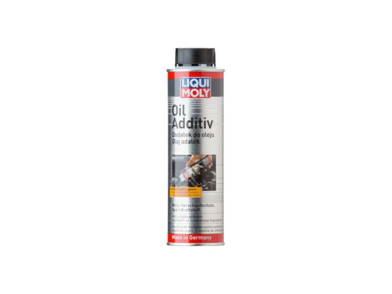 LIQUI-MOLY Öladditiv 604056 Länge [cm]: 54, Inhalt [ml]: 300, Gebindeart: Dose 
Gebindeart: Dose, Inhalt [ml]: 300
Kann aus Gründen der Qualitätssicherung nicht zurückgenommen werden!