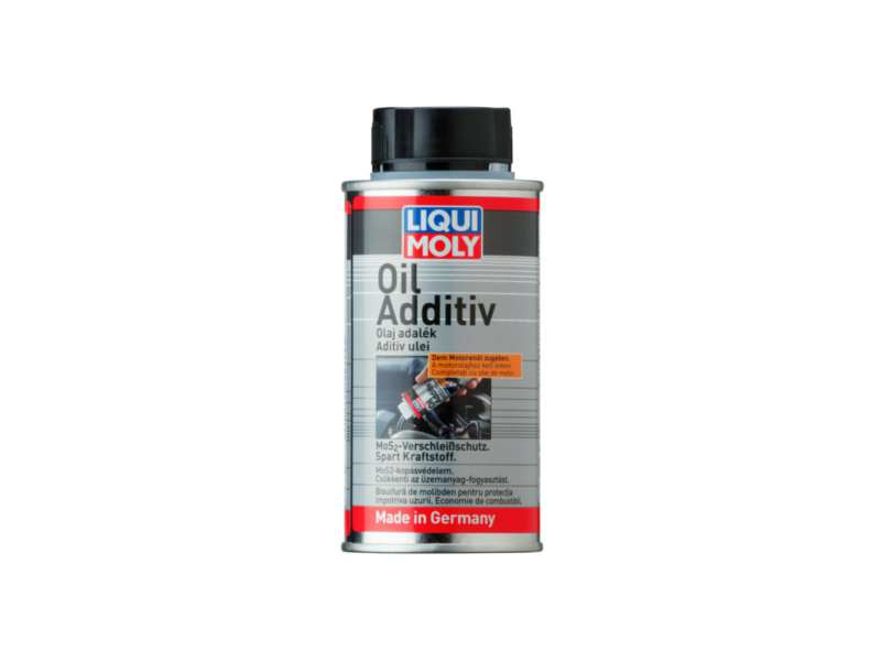 LIQUI-MOLY Oil additive 604018 Length [cm]: 54, Contents [ml]: 125, Packing Type: Tin 
Packing Type: Tin, Contents [ml]: 125
Cannot be taken back for quality assurance reasons!