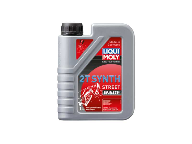 LIQUI-MOLY Motorenöl (Motorrad) 603154 Länge [cm]: 149, Inhalt [Liter]: 1, Gebindeart: Kanister, DIN/ISO: ISO L-EGD, Spezifikation nach API: TC, Spezifikation nach JASO: FD, Herstellerfreigabe: Husqvarna 
Inhalt [Liter]: 1, Gebindeart: Kanister, Spezifikation nach API: TC, Herstellerfreigabe: Husqvarna, DIN/ISO: ISO L-EGD, Spezifikation nach JASO: FD
Kann aus Gründen der Qualitätssicherung nicht zurückgenommen werden!