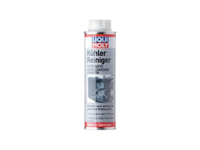 LIQUI-MOLY Cooling system flush 604012 Length [cm]: 54, Contents [ml]: 300, Packing Type: Tin 
Packing Type: Tin, Contents [ml]: 300
Cannot be taken back for quality assurance reasons!