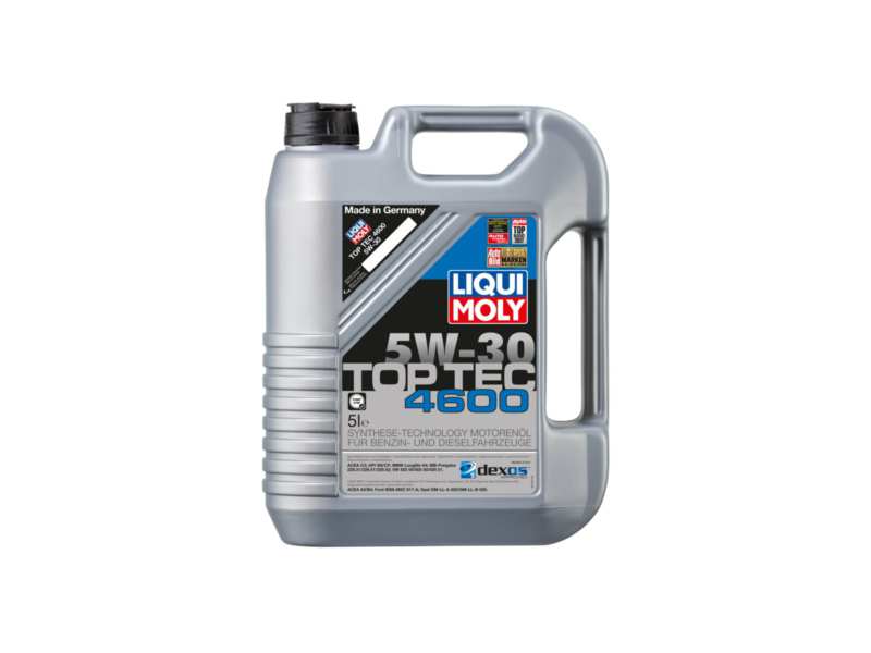 LIQUI-MOLY Motorenöl 604229 TOP TEC 4600 5W-30, 5 l
Inhalt [Liter]: 5, Gebindeart: Kanister, Viskositätsklasse nach SAE: 5W-30, Spezifikation nach API: SN, Herstellerfreigabe: ACEA C2/C3, API SN, BMW Longlife-04, MB Freigabe 229.31, MB Freigabe 229.51, MB Freigabe 229.52, Opel OV0401547-D30, VW 505 00/505 01, Ölherstellerempfehlung: Fiat 9.55535-S3, Ford WSS-M2C 917-A, GM dexos2, GWM, HAVAL, Opel GM-LL-A-025, Opel GM-LL-B-025, Wuling
Kann aus Gründen der Qualitätssicherung nicht zurückgenommen werden!