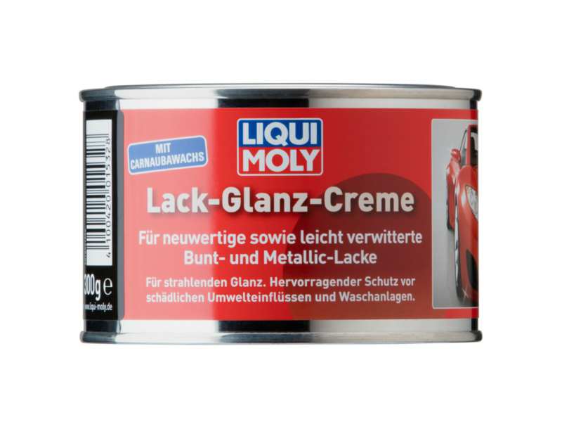 LIQUI-MOLY Polierer 604087 Länge [cm]: 102, Gewicht [g]: 300, Gebindeart: Dose 
Gebindeart: Dose
Kann aus Gründen der Qualitätssicherung nicht zurückgenommen werden!