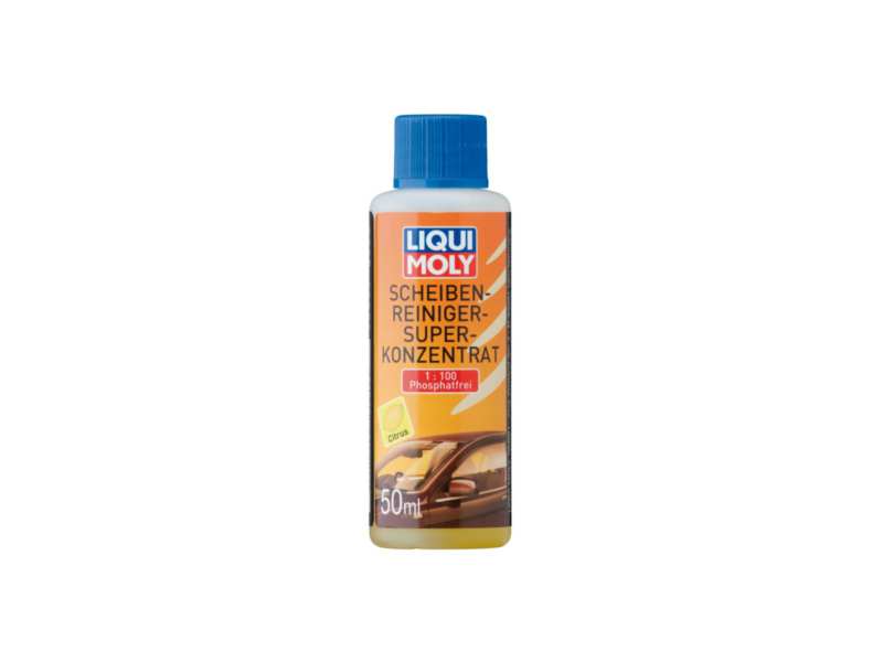 LIQUI-MOLY Scheibenwaschflüssigkeit 604119 Länge [cm]: 32, Inhalt [ml]: 50, Gebindeart: Flasche 
Gebindeart: Flasche, Inhalt [ml]: 50
Kann aus Gründen der Qualitätssicherung nicht zurückgenommen werden!