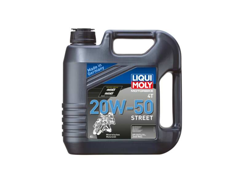 LIQUI-MOLY Motorenöl (Motorrad) 604217 RACING 4T 20W-50, 4l
Inhalt [Liter]: 4, Gebindeart: Kanister, Viskositätsklasse nach SAE: 20W-50, Spezifikation nach API: SN+, Spezifikation nach JASO: MA2
Kann aus Gründen der Qualitätssicherung nicht zurückgenommen werden!