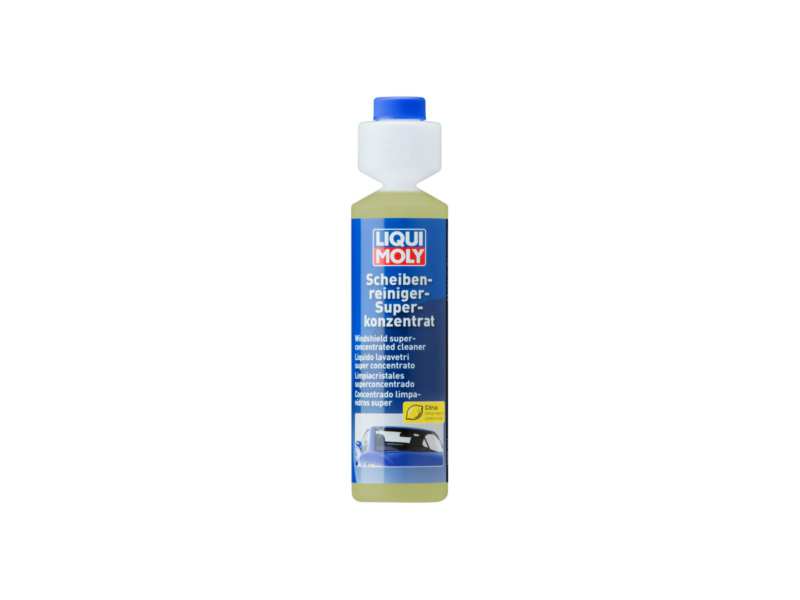 LIQUI-MOLY Scheibenwaschflüssigkeit 604120 Windschutzscheibenwaschmaschine Superkonzentrat, 250 ml, Mischverhältnis 1: 100
Gebindeart: Flasche, Inhalt [ml]: 250
Kann aus Gründen der Qualitätssicherung nicht zurückgenommen werden!