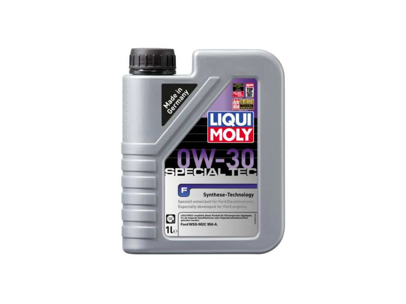 LIQUI-MOLY Motor oil 604248 Special TEC F 0W-30 Motor Oil, 1L
Capacity [litre]: 1, Packing Type: Canister, SAE viscosity class: 0W-30, ACEA specification: C2, API specification: SN, Manufacturer Approval: API SN, Ford WSS-M2C 950-A, STJLR.03.5007, Oil manufacturer recommendation: IVECO 18-1811 SC1 LV
Cannot be taken back for quality assurance reasons!