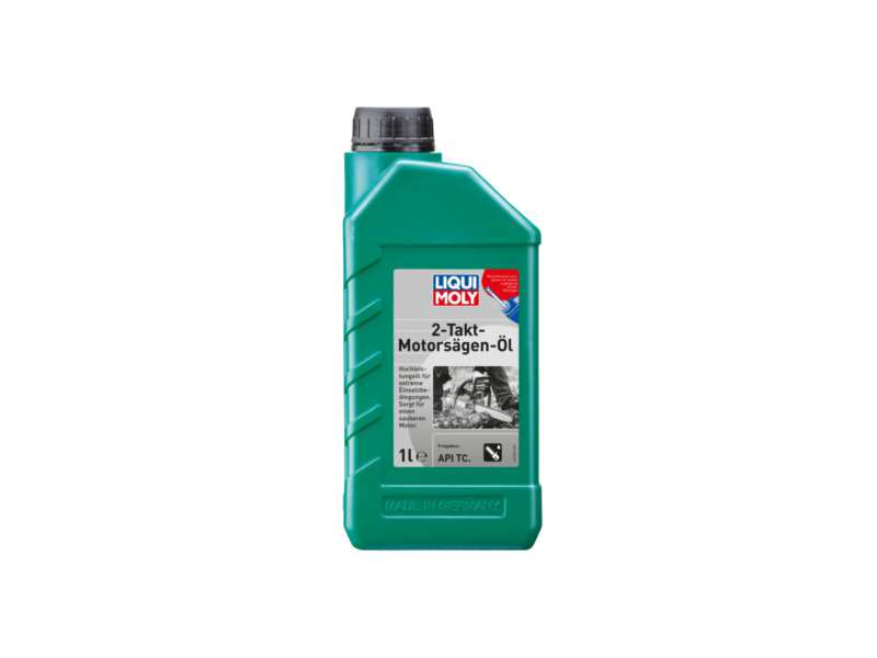 LIQUI-MOLY Chain saw oil 122950 Length [cm]: 65, Content [litre]: 1, Packing Type: Canister, API specification: TC 
Content [litre]: 1, Packing Type: Canister, API specification: TC
Cannot be taken back for quality assurance reasons!