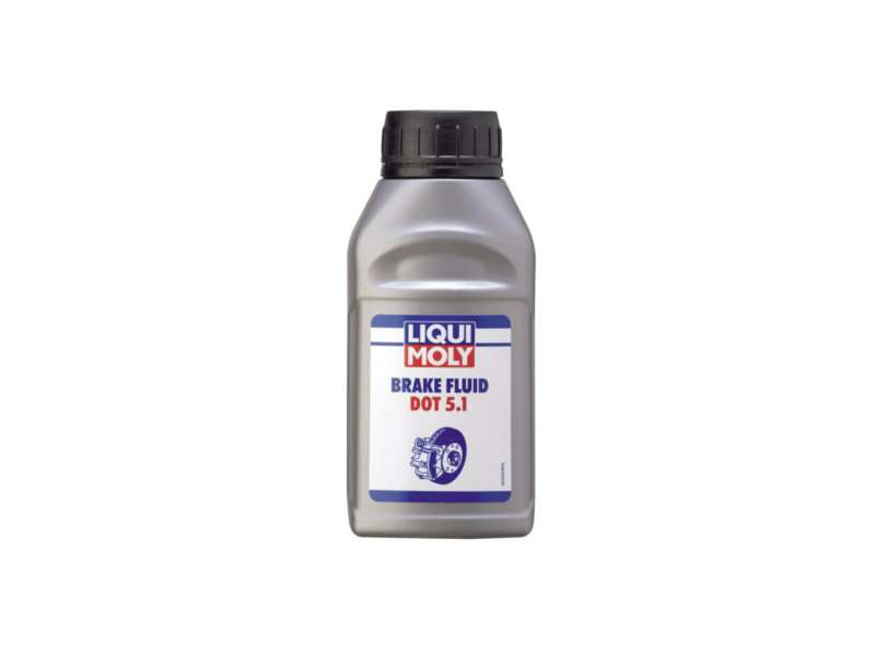 LIQUI-MOLY Brake fluid 603168 DOT 5.1
Packing Type: Canister, Contents [ml]: 250, Manufacturer Approval: FMVSS 116 DOT 4, FMVSS 116 DOT 5.1, FMVSS 116 DOT 3, ISO 4925 Class 4, ISO 4925 Class 5.1, ISO 4925 Class 3, SAE J 1703/J 1704
Cannot be taken back for quality assurance reasons!