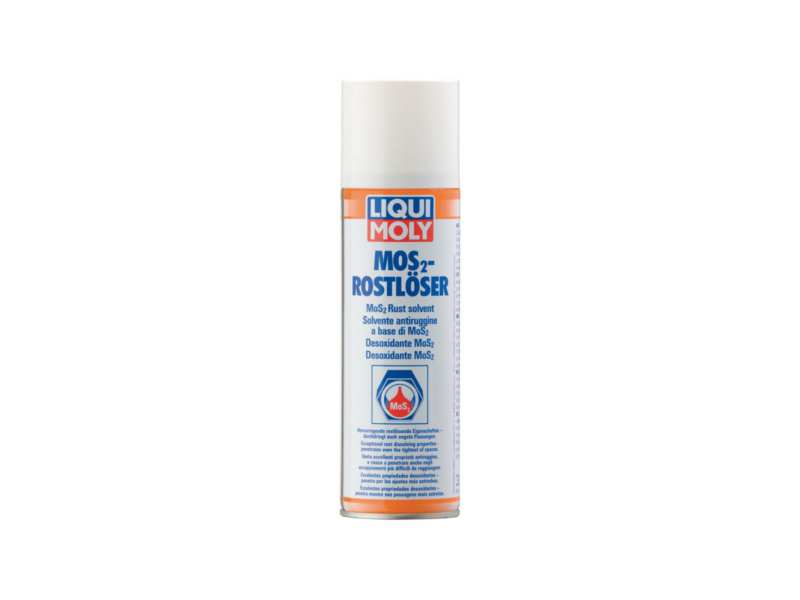 LIQUI-MOLY Schraubenlöser Spray 604112 MOS2, Rostlösung, 300 ml
Gebindeart: Dose, Inhalt [ml]: 300
Kann aus Gründen der Qualitätssicherung nicht zurückgenommen werden!