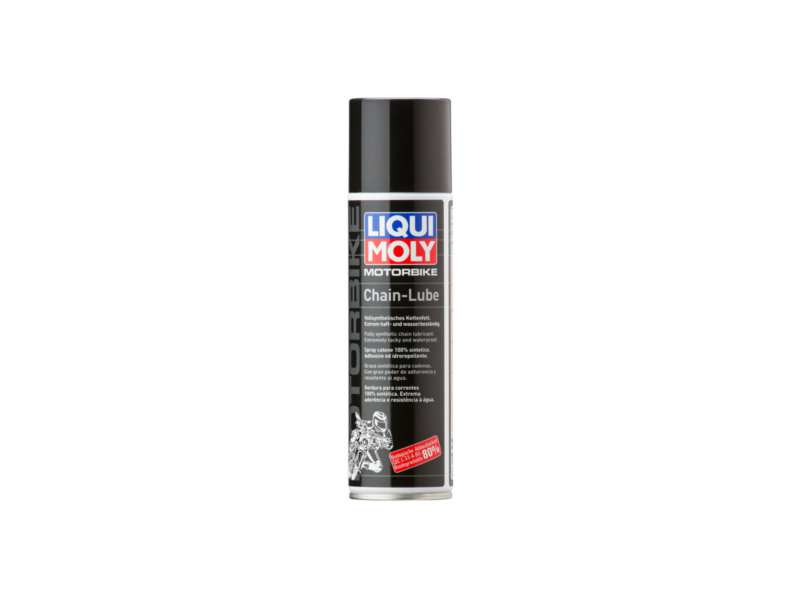 LIQUI-MOLY Kettenschmierspray 680547 Länge [cm]: 52, Inhalt [ml]: 250, Gebindeart: Dose 
Gebindeart: Dose, Inhalt [ml]: 250
Kann aus Gründen der Qualitätssicherung nicht zurückgenommen werden!