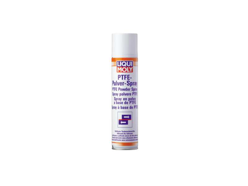 LIQUI-MOLY Teflon-Spray 604320 Länge [cm]: 57, Inhalt [ml]: 400, Gebindeart: Dose 
Gebindeart: Dose, Inhalt [ml]: 400
Kann aus Gründen der Qualitätssicherung nicht zurückgenommen werden!