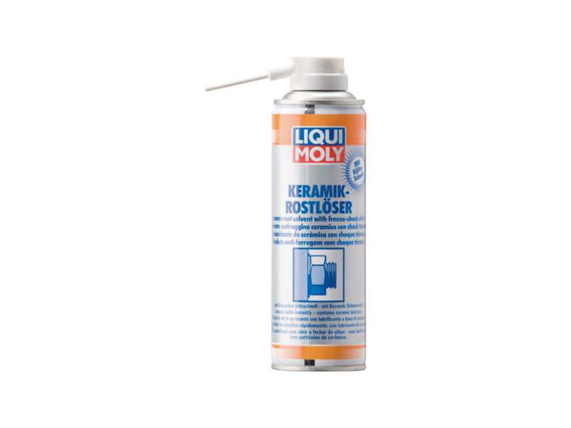 LIQUI-MOLY Schraubenlöser Spray 680551 Länge [cm]: 58, Inhalt [ml]: 300, Gebindeart: Dose 
Gebindeart: Dose, Inhalt [ml]: 300
Kann aus Gründen der Qualitätssicherung nicht zurückgenommen werden!