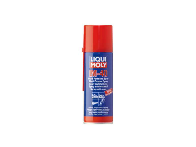 LIQUI-MOLY Universelles Spray 604403 Länge [cm]: 53, Inhalt [ml]: 200, Gebindeart: Dose 
Gebindeart: Dose, Inhalt [ml]: 200
Kann aus Gründen der Qualitätssicherung nicht zurückgenommen werden!