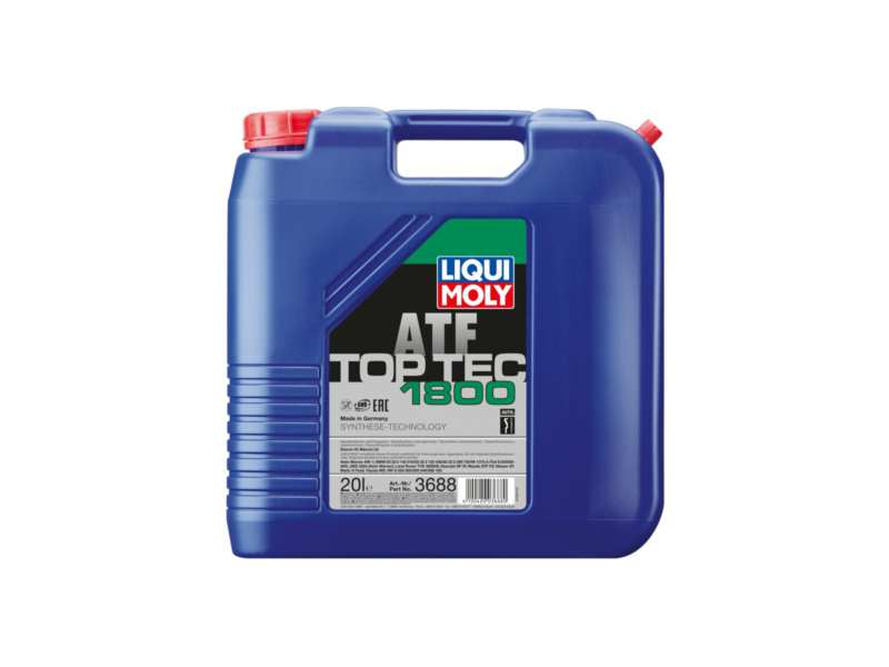 LIQUI-MOLY Getriebeöl 604271 Länge [cm]: 191, Inhalt [Liter]: 20, Gebindeart: Kanister, Herstellerfreigabe: Dexron VI, Ford Mercon LV, Öl-Herstellerempfehlung: Aisin Warner AW-1, BMW 83 22 0 142 516, BMW 83 22 2 152 426, BMW 83 22 2 289 720, BMW 83 22 2 305 396, BMW 83 22 2 305 397, BMW 83 22 2 355 599, BMW M-1375.4, Fiat 9.55550-AV5, Honda ATF 3.1, Honda ATF DW-1, Hyundai SP-IV, JWS 3324 AisinWarner, LandRover TYK 500050, Mazda ATF FZ, MB 236.12, MB 236.14, Mitsub  DiaQ ATF-PA, Nissan AT-Matic S, Toyota WS, VW G 055 005, V