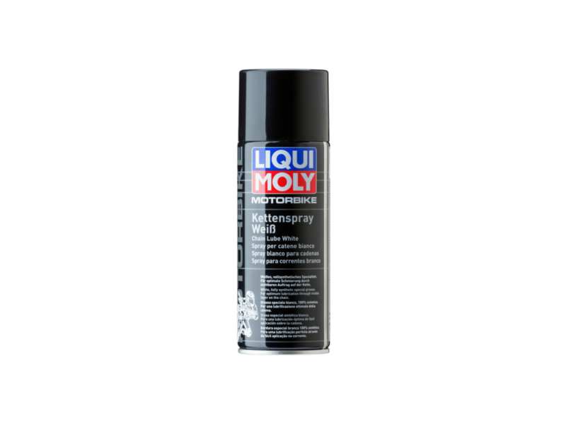 LIQUI-MOLY Chain lube 604340 Length [cm]: 66, Contents [ml]: 400, Packing Type: Tin 
Packing Type: Tin, Contents [ml]: 400
Cannot be taken back for quality assurance reasons!