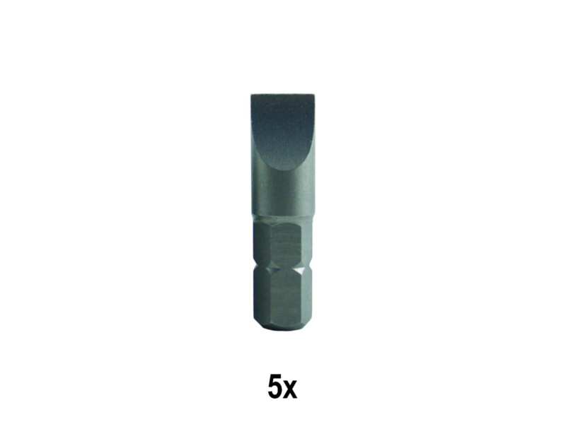 AOK Bit 348513 10*1.6 Flat size, 5/16 hex connection size, 5 pcs/pack