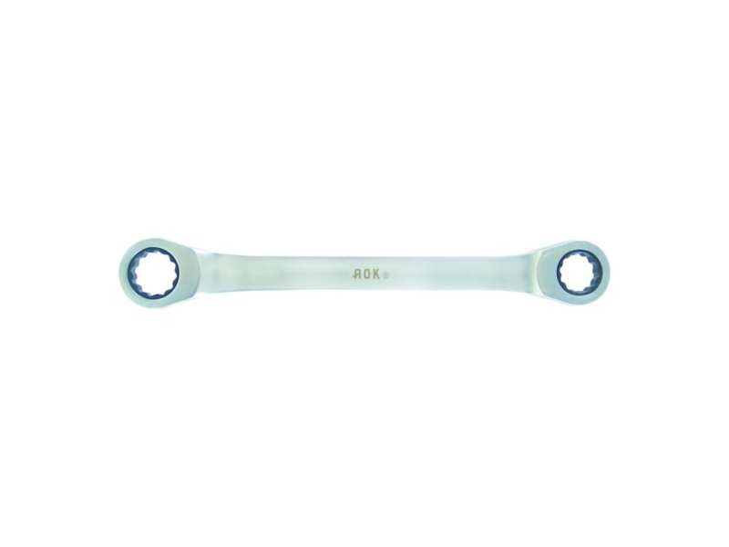 AOK Ratchet combination wrench 349242 CR-VA, 8-9 mm, length: 128 mm