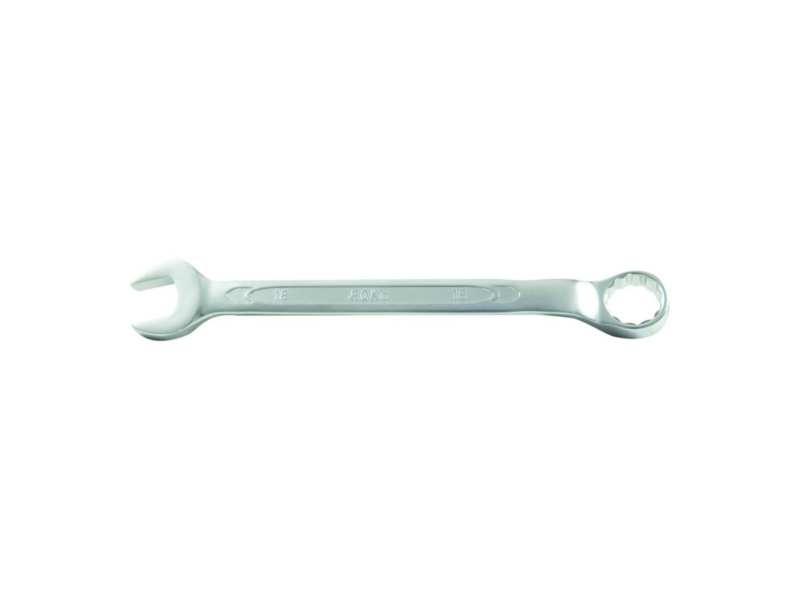 AOK Stern-Gabelschlüssel - metrisch 348602 Metrik, Cr -Va, Größe: 19 mm, L = 235 mm, 45 ° Biegung mit Sternenkopf