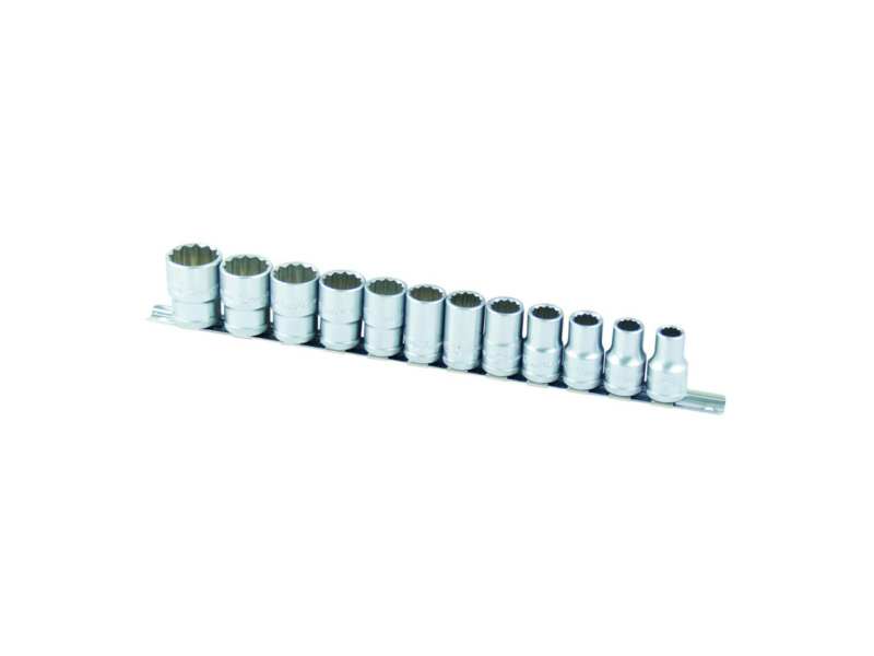 AOK Socket bit set 349391 1/2 ", 12 pieces, 12 angles, head sizes: 10, 11, 12, 13, 14, 15, 16, 17, 19, 21, 22, 24 mm