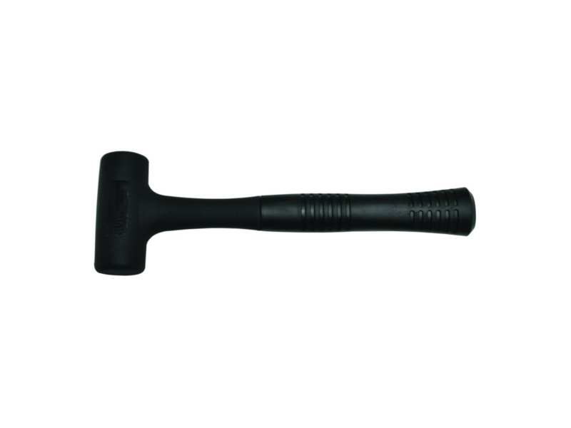 AOK Hammer 348847 400 g, reclaimerfreier Hammer, Länge: 280 mm, Kopfdurchmesser: 35 mm, NBR, Härte: Ufer 83-86a