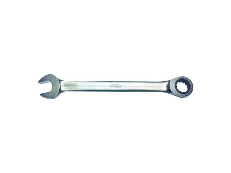 AOK Ratchet combination wrench 349206 CR-VA, 12 mm, 72 hanging rats, length: 207 mm