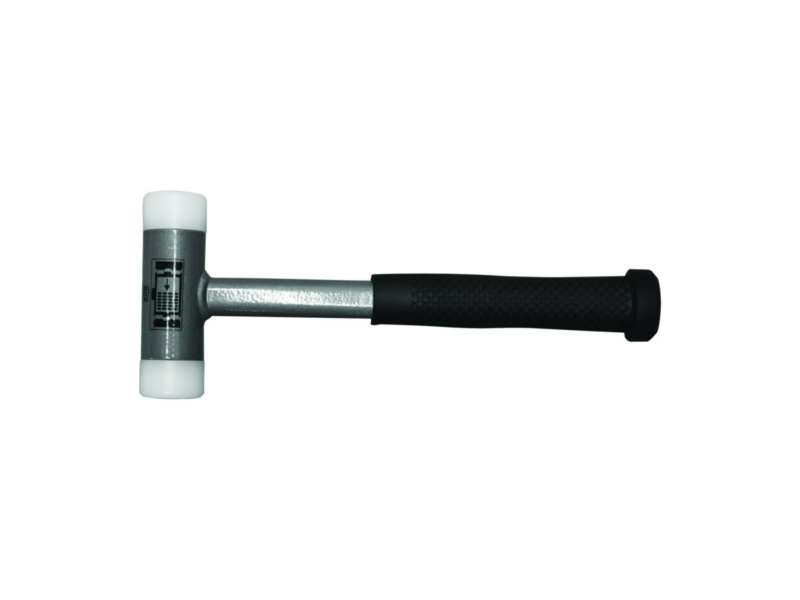 AOK Hammer 348849 Kunststoffkopf, PVC -Griff, 20oz/570 g, Länge: 285 mm, Kopfdurchmesser: 35 mm, Härte: Ufer 70d