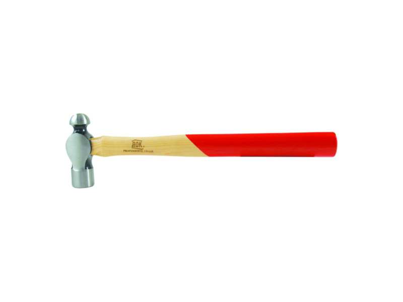 AOK Hammer 348844 Kugelförmige, Hikorienholzgriff, 16oz/453g, Länge: 350 mm