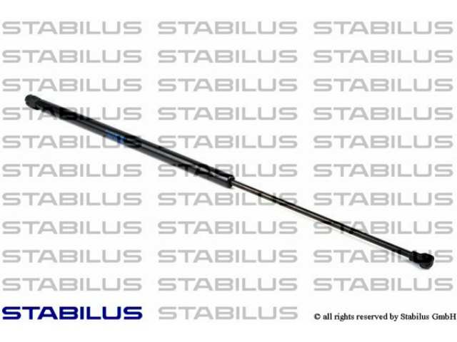 STABILUS Gasfeder 156085 Länge [mm]: 613, Hub [mm]: 255, Ausschubkraft [N]: 215 1.