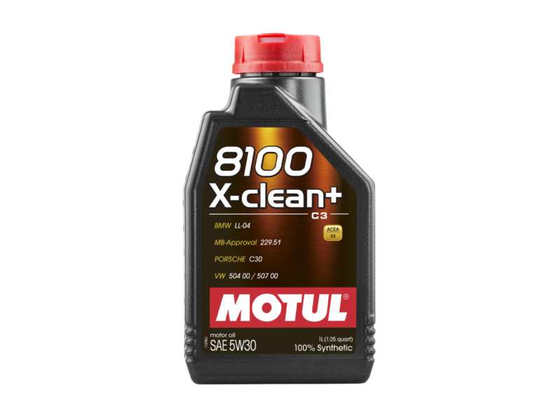 MOTUL Motorenöl 122810 Inhalt [Liter]: 1, Viskositätsklasse nach SAE: 5W-30, Spezifikation nach ACEA: C3, Herstellerfreigabe: BMW LL-04, MB-Freigabe 229.51, PORSCHE C30, VW 504 00 507 00 
Inhalt [Liter]: 1, Gebindeart: Flasche, Viskositätsklasse nach SAE: 5W-30, Herstellerfreigabe: BMW LL-04, MB 229.51, PORSCHE C30, VW 504 00 507 00, Spezifikation nach ACEA: C3
Kann aus Gründen der Qualitätssicherung nicht zurückgenommen werden!