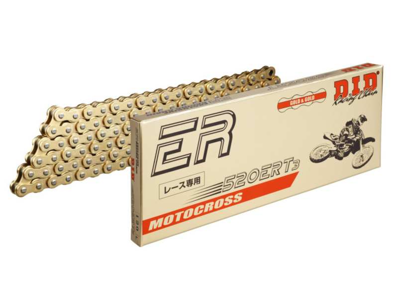 DID Drive chain 373738 Exclusive Racing Er, Supercross/Motocross, Gold/Gold