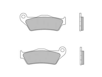 BREMBO Brake pad for motorcycle