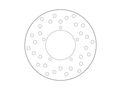 BREMBO Bremsscheibe für Motorräder