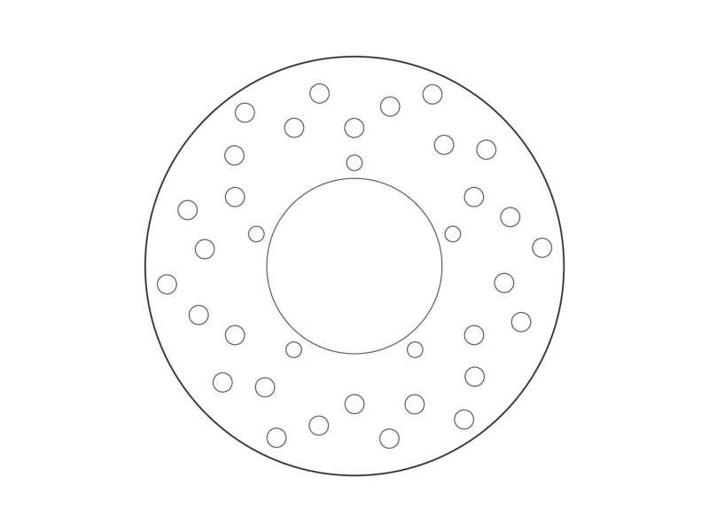 BREMBO Bremsscheibe für Motorräder 674823 Fest