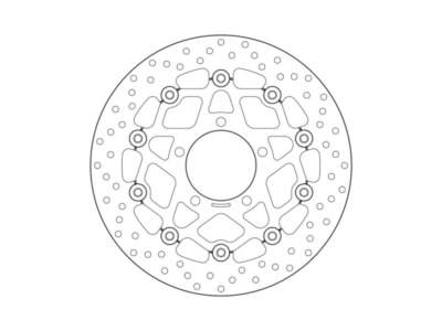 BREMBO Bremsscheibe für Motorräder