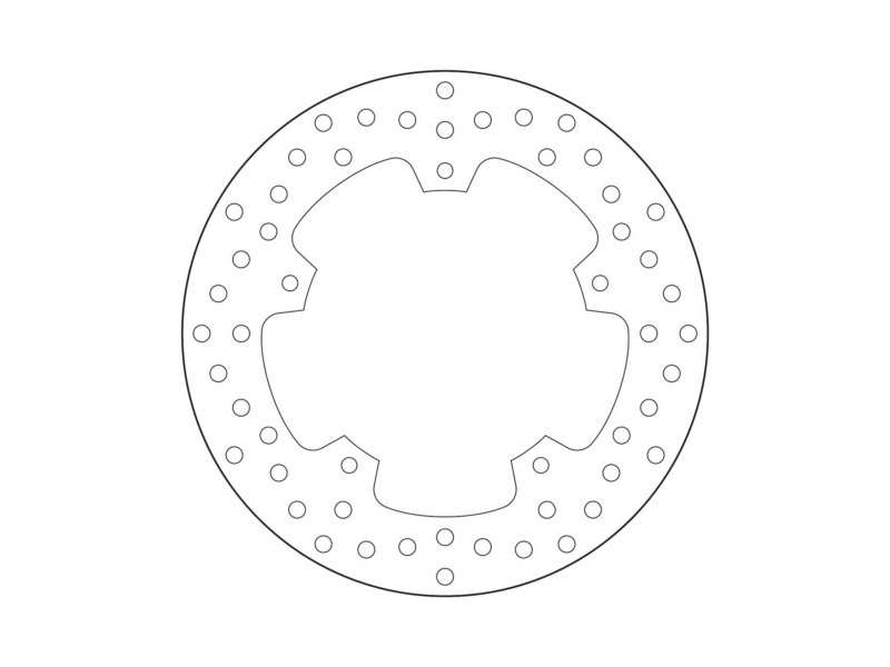 BREMBO Bremsscheibe für Motorräder 674955 Fest