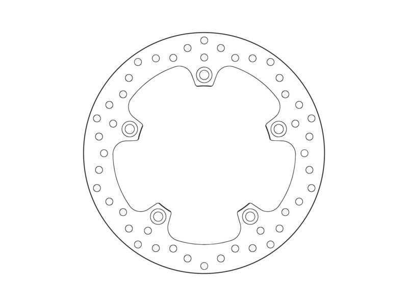 BREMBO Bremsscheibe für Motorräder 674963 Fest