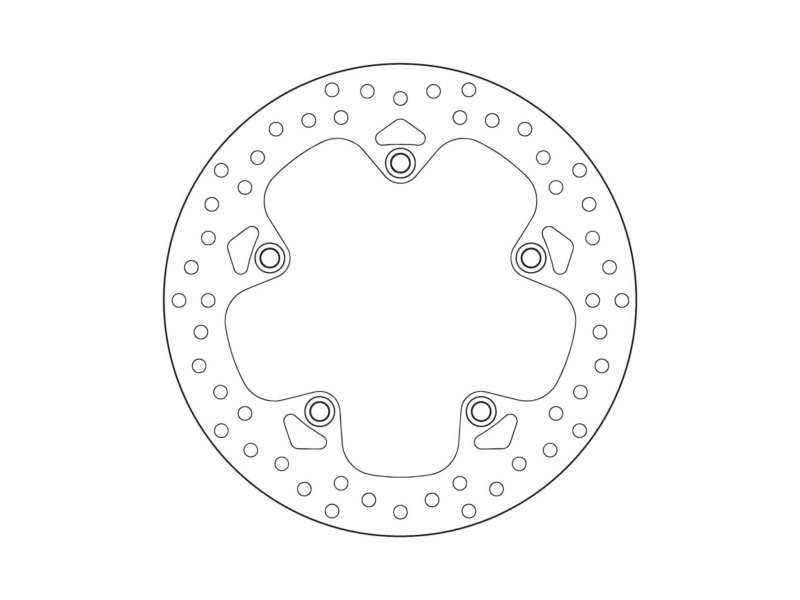 BREMBO Bremsscheibe für Motorräder 674972 Fest