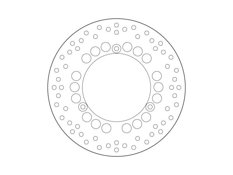 BREMBO Bremsscheibe für Motorräder 674928 Fest