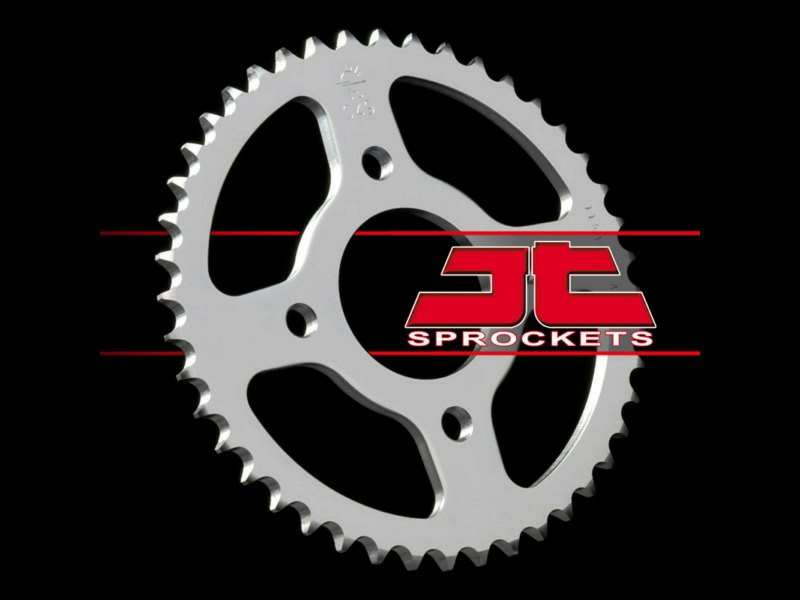 JT Sprocket 10224334 Rear for 428 chain, tooth number: 44, steel