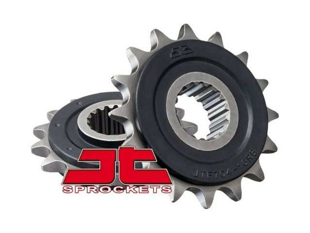 JT Sprocket 10224193 First for chain 525, tooth number: 17, steel, RB - OEM rubber bump