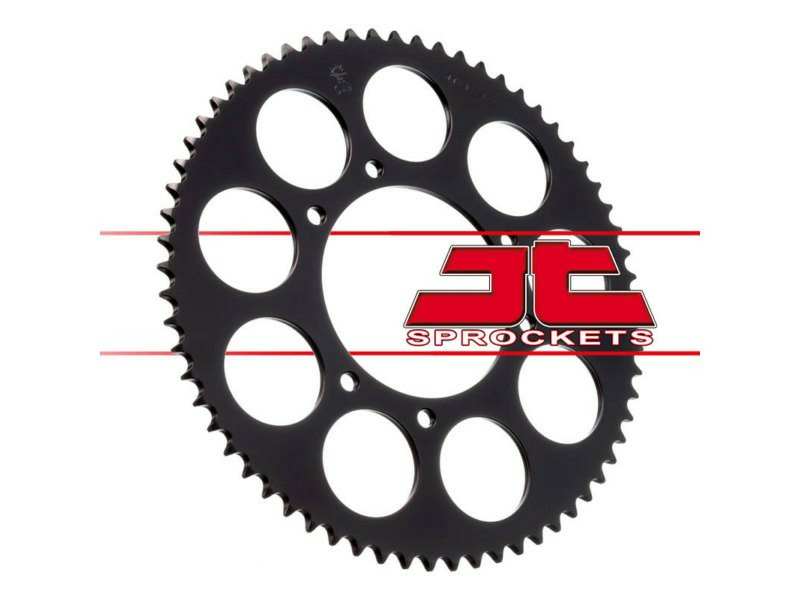 JT Sprocket 10224279 Rear for 420 chain, tooth number: 53, steel