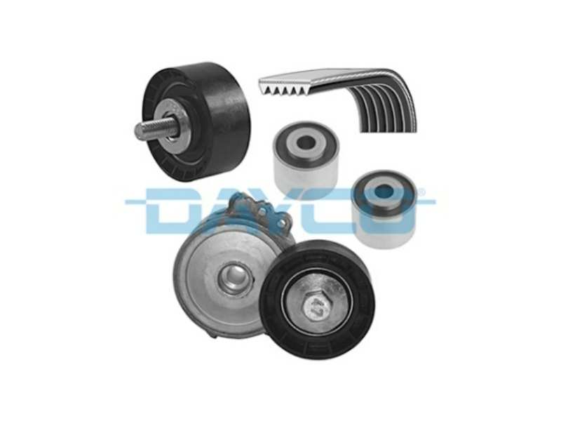 DAYCO Keilrippenriemensatz 10897689 Längsgurt, Führungsrolle (3x), Spannungswalze
Gewicht [kg]: 1,4