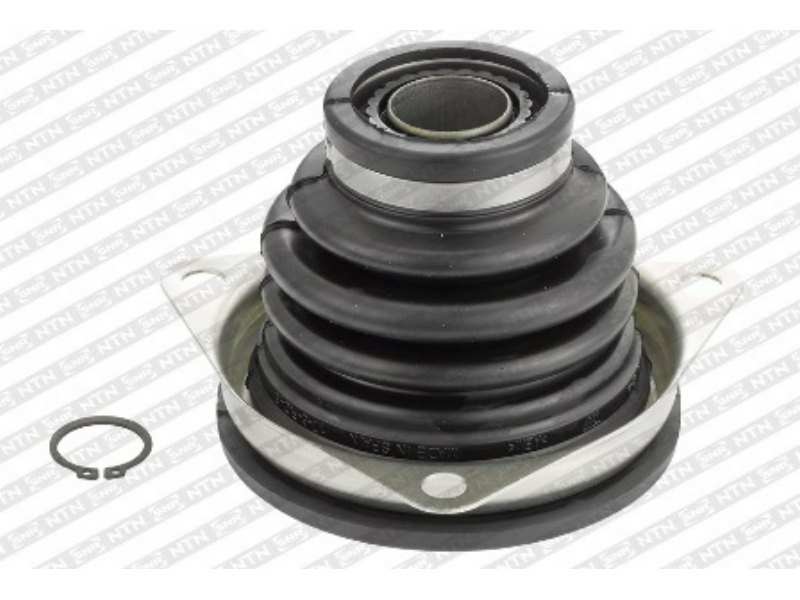 SNR Drive shaft boot 389106 Stock. Material: rubber
Fitting Position: inner, Parameter: Circular boots, Inner Diameter 1 [mm]: 25, Supplementary Article/Info 2: with rubber mount, Inner Diameter 2 [mm]: 68, Height [mm]: 88