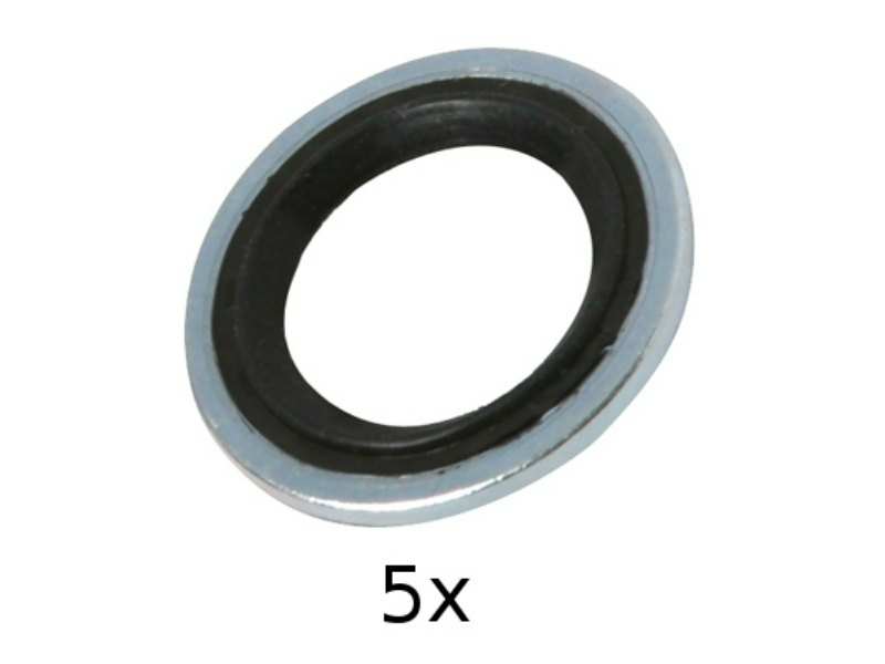 ERRECOM Air conditioning compressor seal 10227430 5 pcs/pack, d = 11 mm x d = 19.50 mm GM compressor