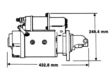REMY Starter 10275209 renewed
Voltage [V]: 24, Rotation Direction: Clockwise rotation, Version: Serie: 37MT (300), Rated Power [kW]: 7, Number of Teeth: 12, Weight [kg]: 24,04, Used part return required: , Similar to picture: 3.