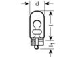 OSRAM Glühlampe 10279620 Lampenart: W5W, Spannung [V]: 12, Nennleistung [W]: 5, Sockelausführung: W2,1x9,5d 
Lampenart: W5W, Spannung [V]: 12, Nennleistung [W]: 5, Sockelausführung Glühlampe: W2.1x9.5d, Gebindeart: Blisterpack
Kann aus Gründen der Qualitätssicherung nicht zurückgenommen werden! 4.