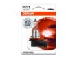 OSRAM Glühlampe 10279660 Lampenart: H11, Spannung [V]: 12, Nennleistung [W]: 55, Sockelausführung: PGJ19-2 
Lampenart: H11, Spannung [V]: 12, Nennleistung [W]: 55, Sockelausführung Glühlampe: PGJ19-2, Gebindeart: Blisterpack
Kann aus Gründen der Qualitätssicherung nicht zurückgenommen werden! 2.